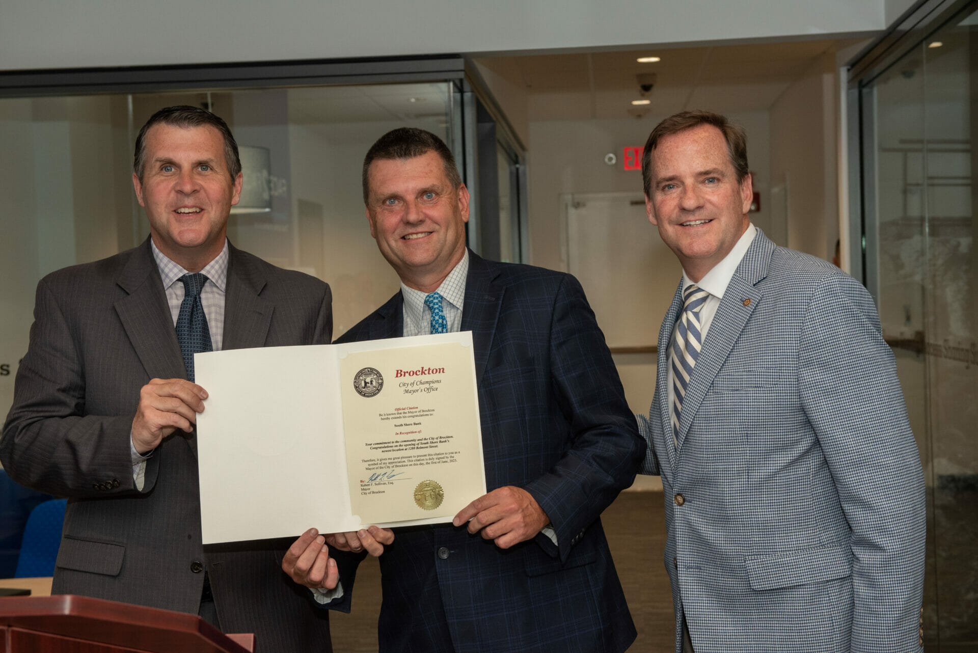 South Shore Bank Celebrates New Brockton Branch with a Ribbon Cutting ...